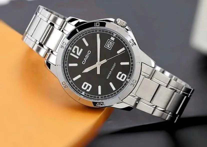 ZEGAREK MĘSKI CASIO MTP-V004D-1B2 (zd047f) + BOX ZEGAREK MĘSKI CASIO MTP-V004D-1B2 (zd047f) + BOX - Lorence 4549526251573