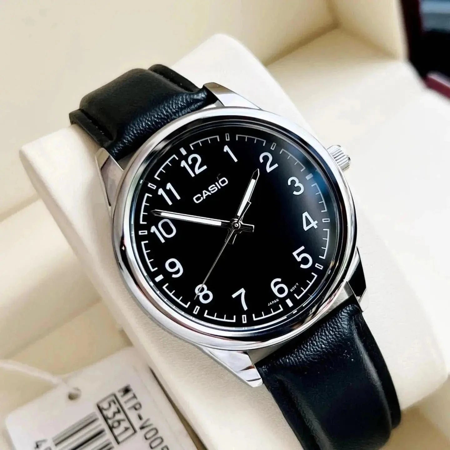 Zegarek Męski Casio MTP-V005L-1B4 Zegarek Męski Casio MTP-V005L-1B4 - Lorence 4549526308147