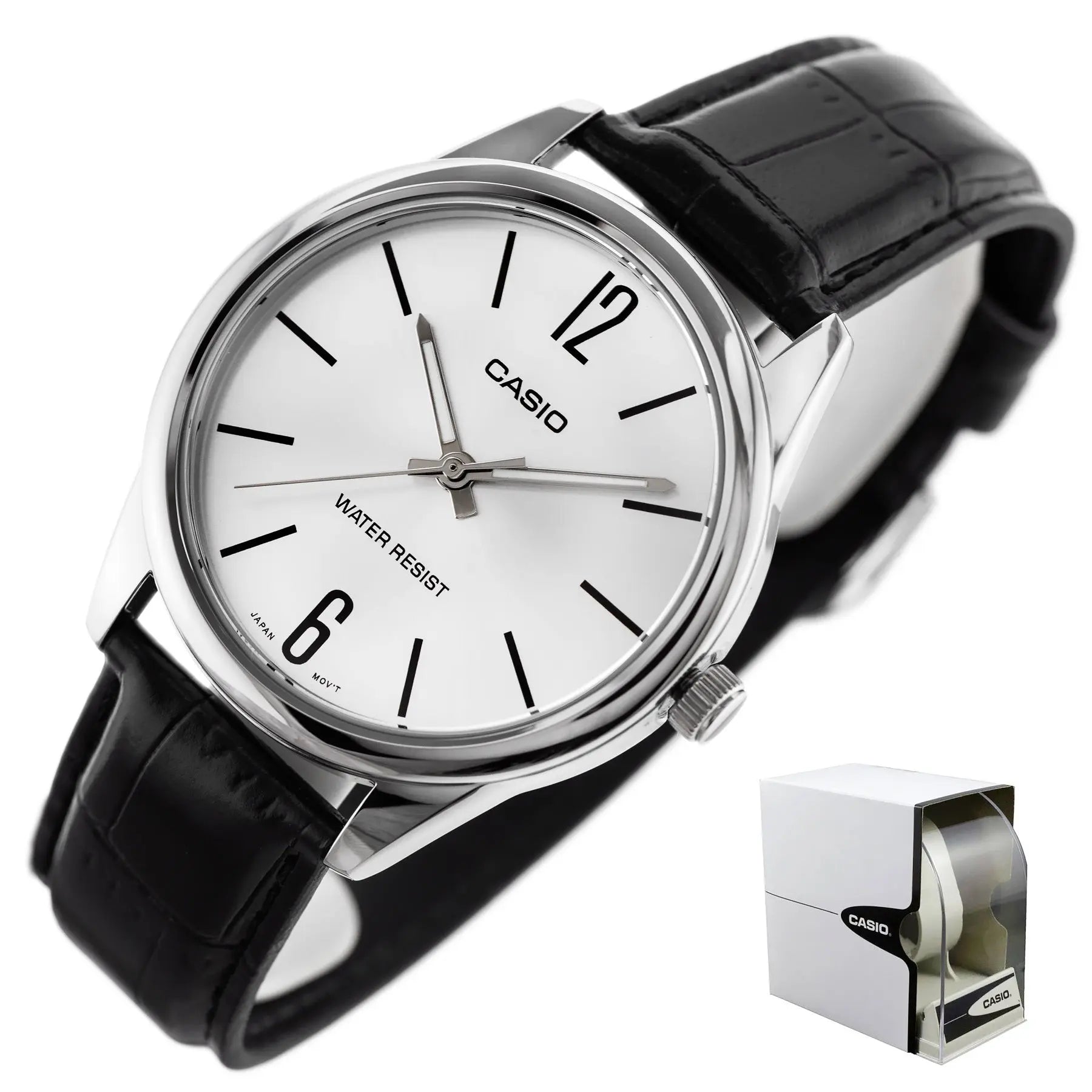 ZEGAREK MĘSKI CASIO MTP-V005L-7B + BOX ZEGAREK MĘSKI CASIO MTP-V005L-7B + BOX - Lorence 4549526174834