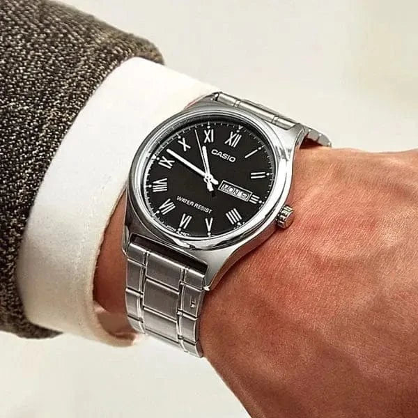 Zegarek Męski Casio MTP-V006D-1B Zegarek Męski Casio MTP-V006D-1B - Lorence 4971850030072