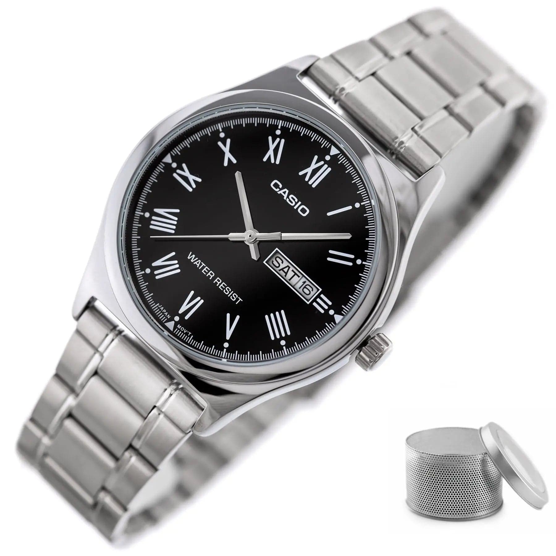 Zegarek Męski Casio MTP-V006D-1B Zegarek Męski Casio MTP-V006D-1B - Lorence 4971850030072
