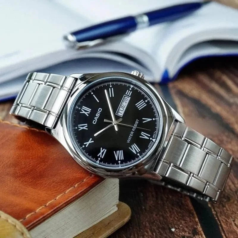 Zegarek Męski Casio MTP-V006D-1B Zegarek Męski Casio MTP-V006D-1B - Lorence 4971850030072