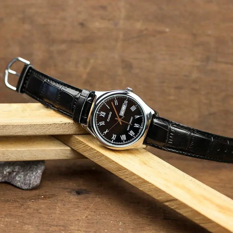 ZEGAREK MĘSKI CASIO MTP-V006L-1B (zd210a) + BOX ZEGAREK MĘSKI CASIO MTP-V006L-1B (zd210a) + BOX - Lorence 4971850030102