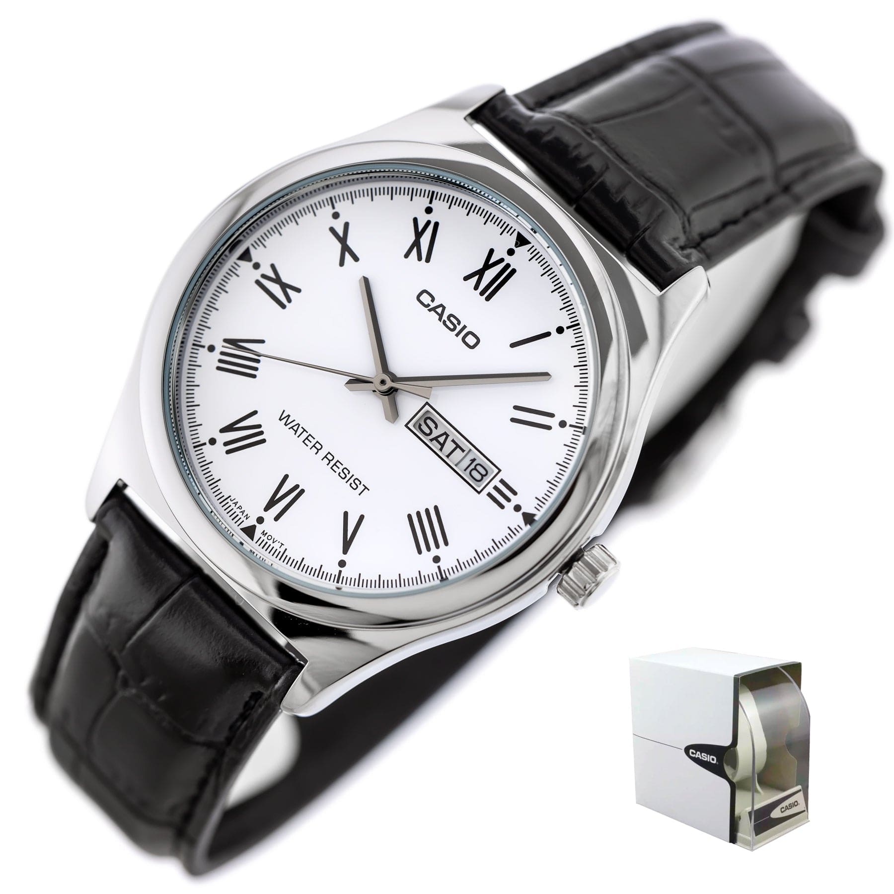Zegarek Męski Casio MTP-V006L-7B Zegarek Męski Casio MTP-V006L-7B - Lorence 4971850030119
