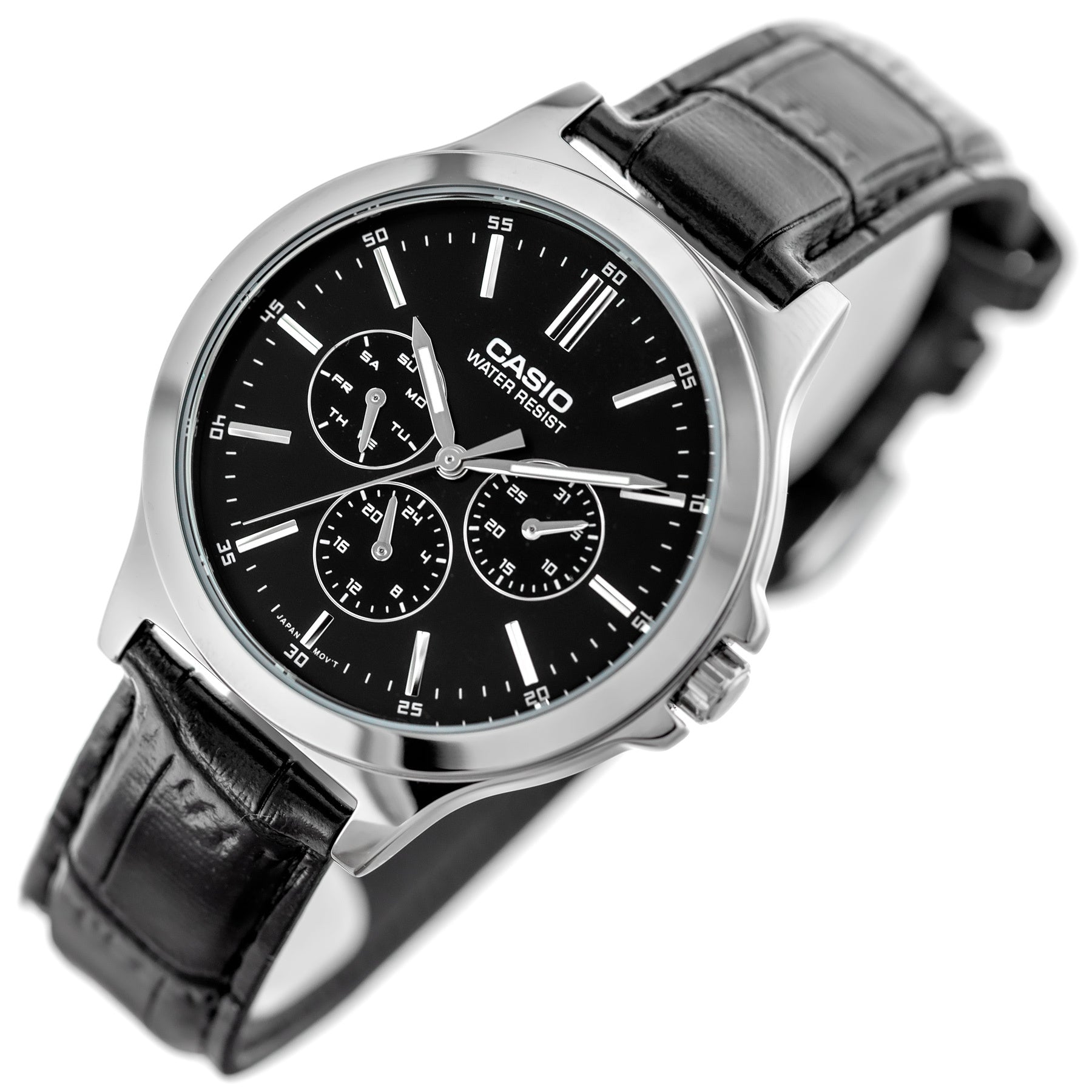 ZEGAREK MĘSKI CASIO MTP-V300L-1A (zd085b) + BOX ZEGAREK MĘSKI CASIO MTP-V300L-1A (zd085b) + BOX - Lorence 4549526132612