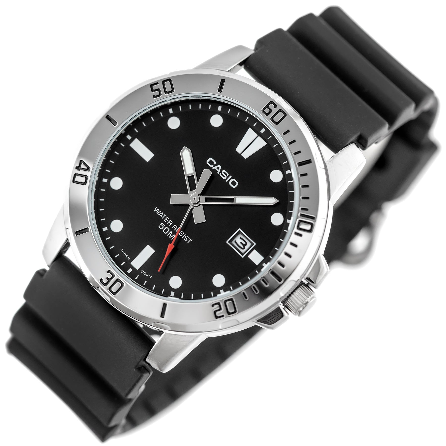 ZEGAREK MĘSKI CASIO MTP-VD01-1E (zd169g) + BOX ZEGAREK MĘSKI CASIO MTP-VD01-1E (zd169g) + BOX - Lorence 4549526348723