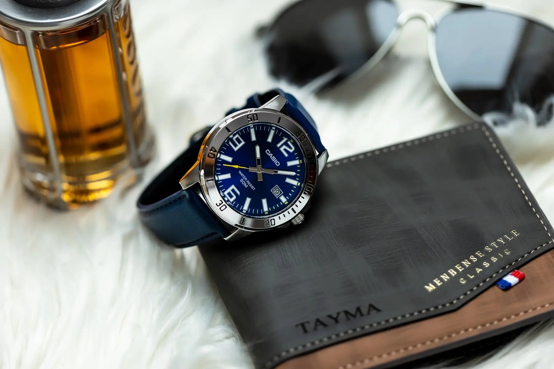 ZEGAREK MĘSKI CASIO MTP-VD01L-2BV (zd169a) + BOX ZEGAREK MĘSKI CASIO MTP-VD01L-2BV (zd169a) + BOX - Lorence 4549526247286