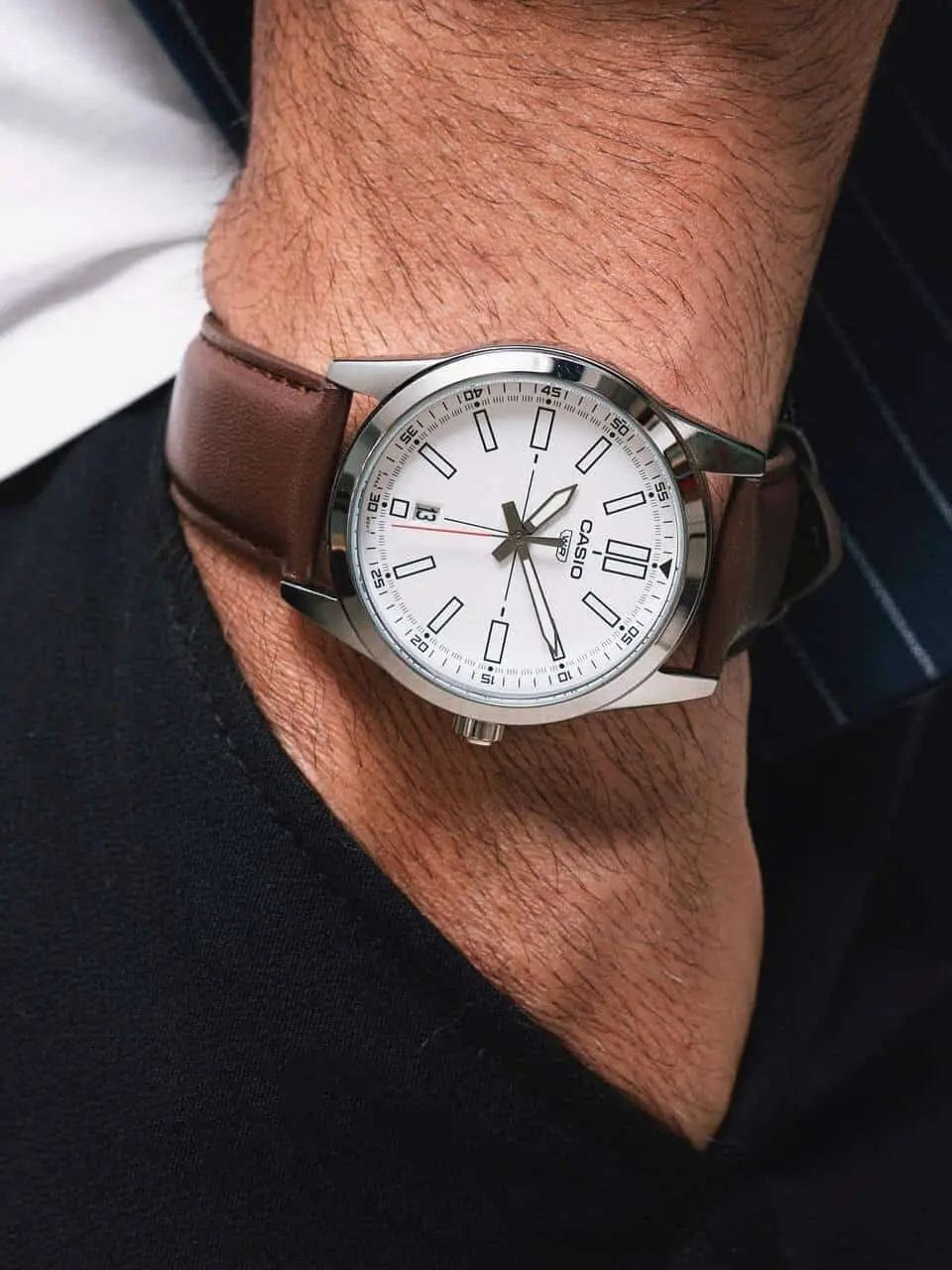 Zegarek Męski Casio MTP-VD02L-7EUDF Zegarek Męski Casio MTP-VD02L-7EUDF - Lorence 4549526313943