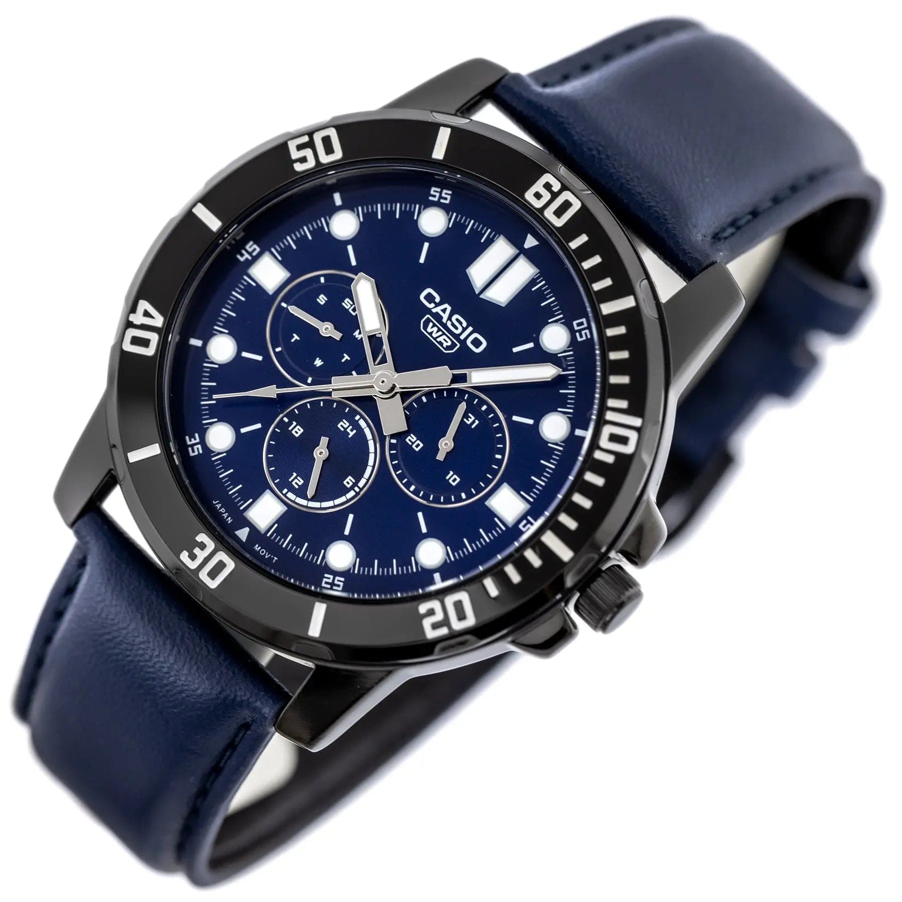 Zegarek Męski Casio MTP-VD300BL-2E Zegarek Męski Casio MTP-VD300BL-2E - Lorence 4549526315855