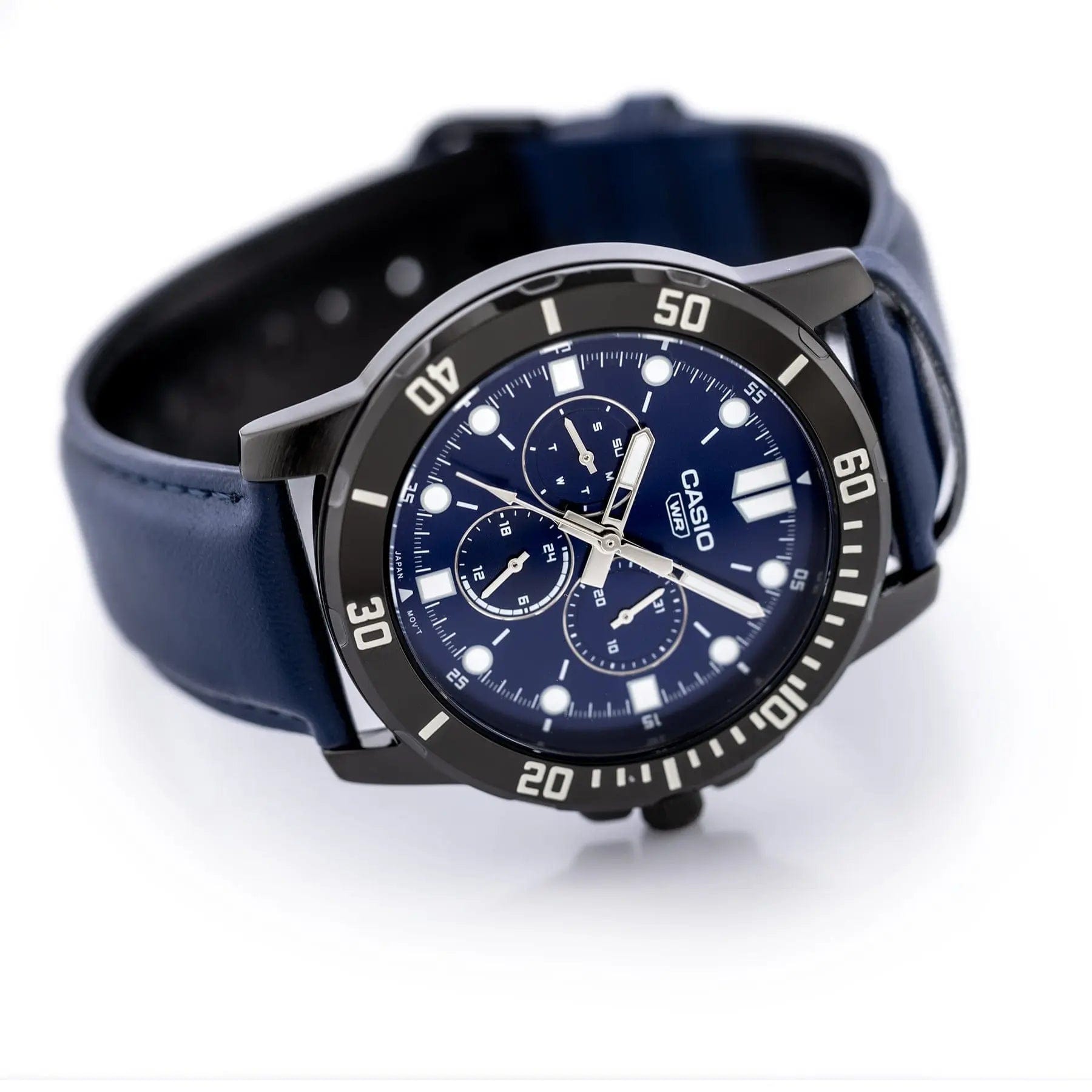 Zegarek Męski Casio MTP-VD300BL-2E Zegarek Męski Casio MTP-VD300BL-2E - Lorence 4549526315855