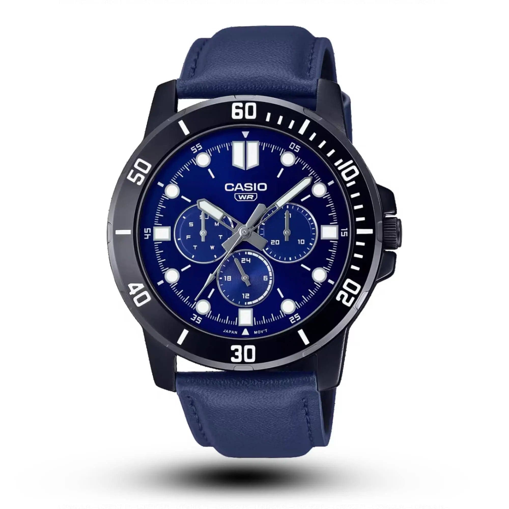 Zegarek Męski Casio MTP-VD300BL-2E Zegarek Męski Casio MTP-VD300BL-2E - Lorence 4549526315855