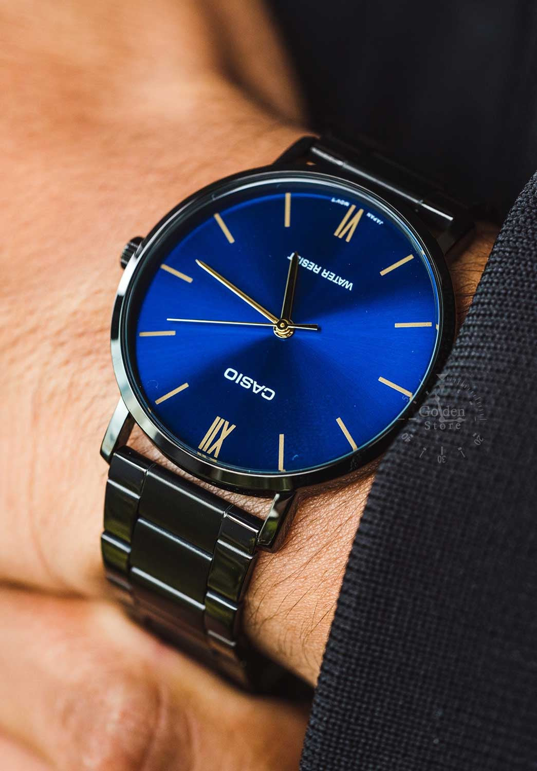 Zegarek Męski Casio MTP-VT01B-2B + BOX Zegarek Męski Casio MTP-VT01B-2B + BOX - Lorence 4549526315770