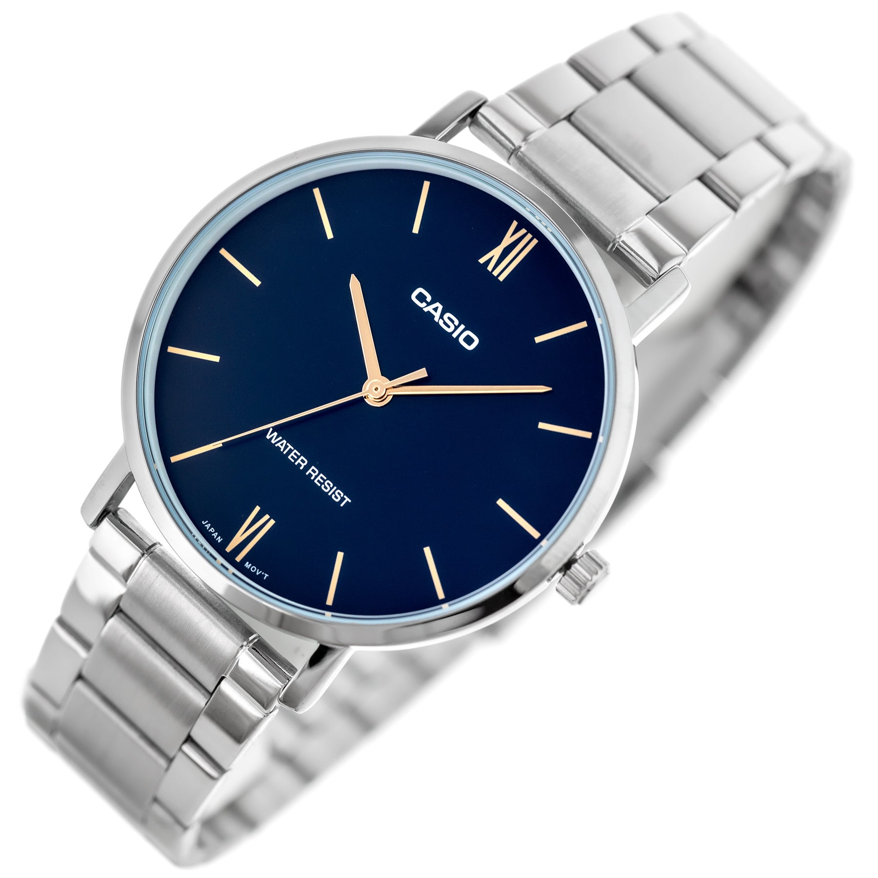 ZEGAREK MĘSKI CASIO MTP-VT01D-2B (zd165n) + BOX ZEGAREK MĘSKI CASIO MTP-VT01D-2B (zd165n) + BOX - Lorence 4549526214509