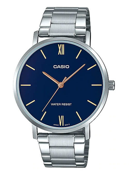 ZEGAREK MĘSKI CASIO MTP-VT01D-2B (zd165n) + BOX ZEGAREK MĘSKI CASIO MTP-VT01D-2B (zd165n) + BOX - Lorence 4549526214509