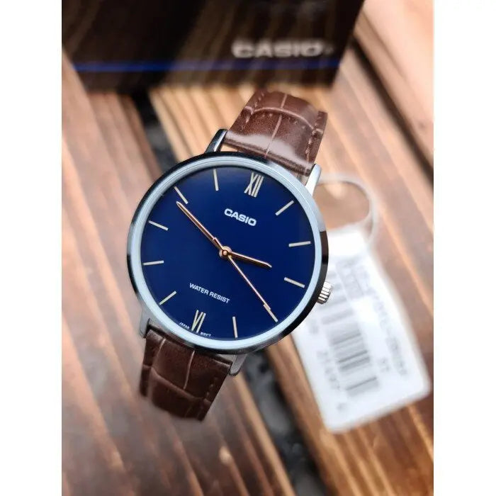ZEGAREK MĘSKI CASIO MTP-VT01L-2B + BOX ZEGAREK MĘSKI CASIO MTP-VT01L-2B + BOX - Lorence 4549526214530
