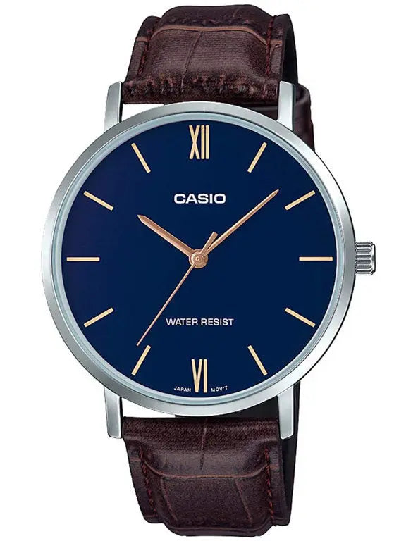 ZEGAREK MĘSKI CASIO MTP-VT01L-2B + BOX ZEGAREK MĘSKI CASIO MTP-VT01L-2B + BOX - Lorence 4549526214530