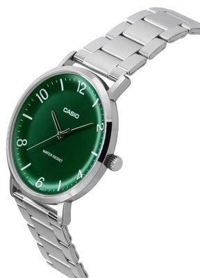 ZEGAREK MĘSKI CASIO  MTP-VT03D-3B + BOX ZEGAREK MĘSKI CASIO  MTP-VT03D-3B + BOX - Lorence 4549526399190