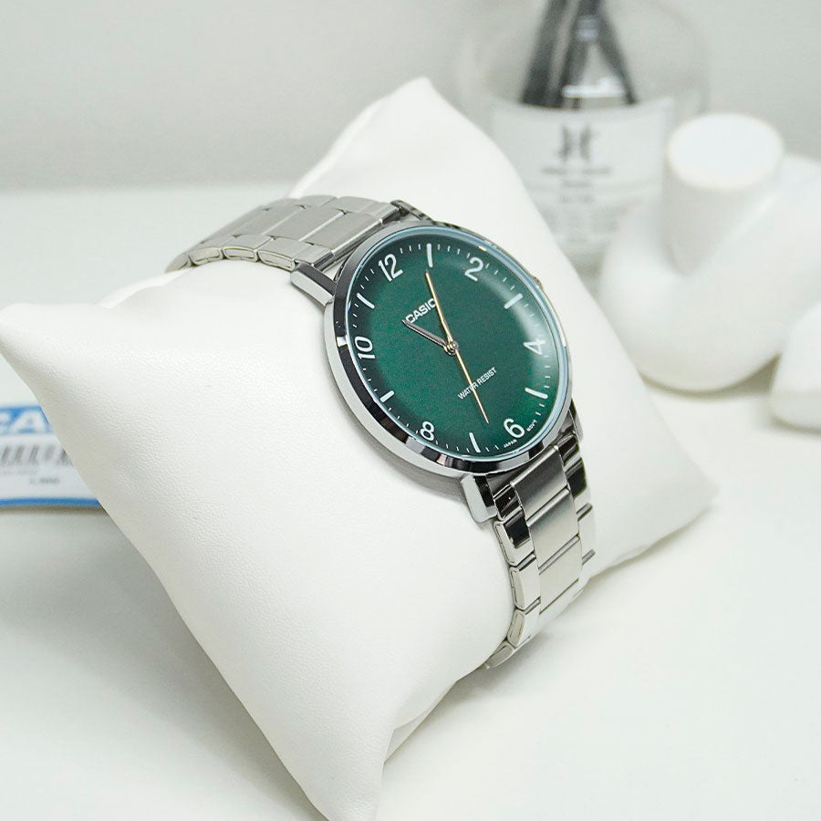 ZEGAREK MĘSKI CASIO  MTP-VT03D-3B + BOX ZEGAREK MĘSKI CASIO  MTP-VT03D-3B + BOX - Lorence 4549526399190