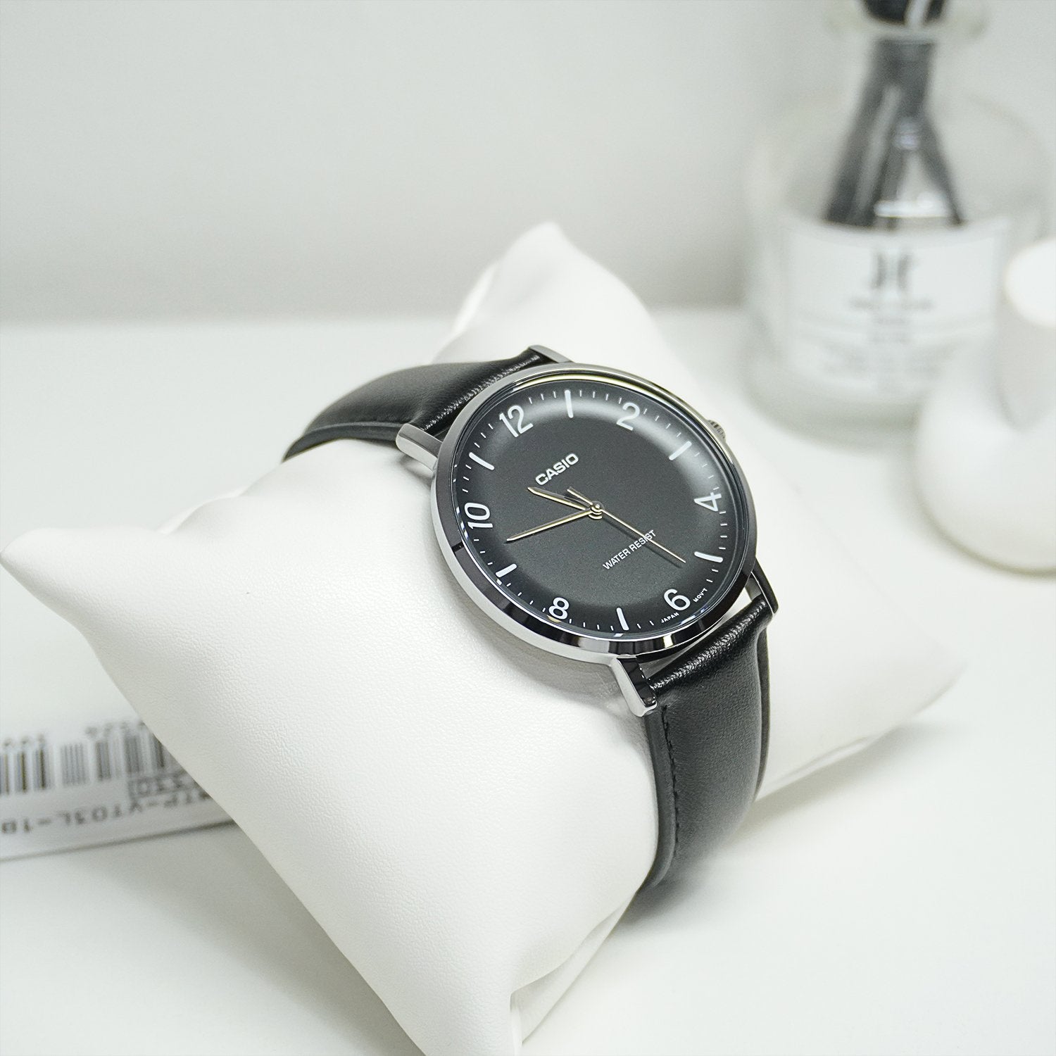 ZEGAREK MĘSKI CASIO  MTP-VT03L-1B + BOX ZEGAREK MĘSKI CASIO  MTP-VT03L-1B + BOX - Lorence 4549526399220