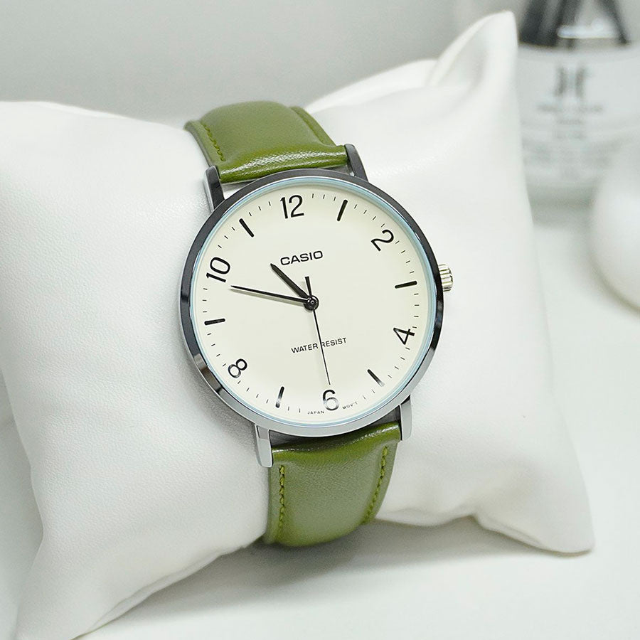 ZEGAREK MĘSKI CASIO  MTP-VT03L-7B + BOX ZEGAREK MĘSKI CASIO  MTP-VT03L-7B + BOX - Lorence 4549526399237