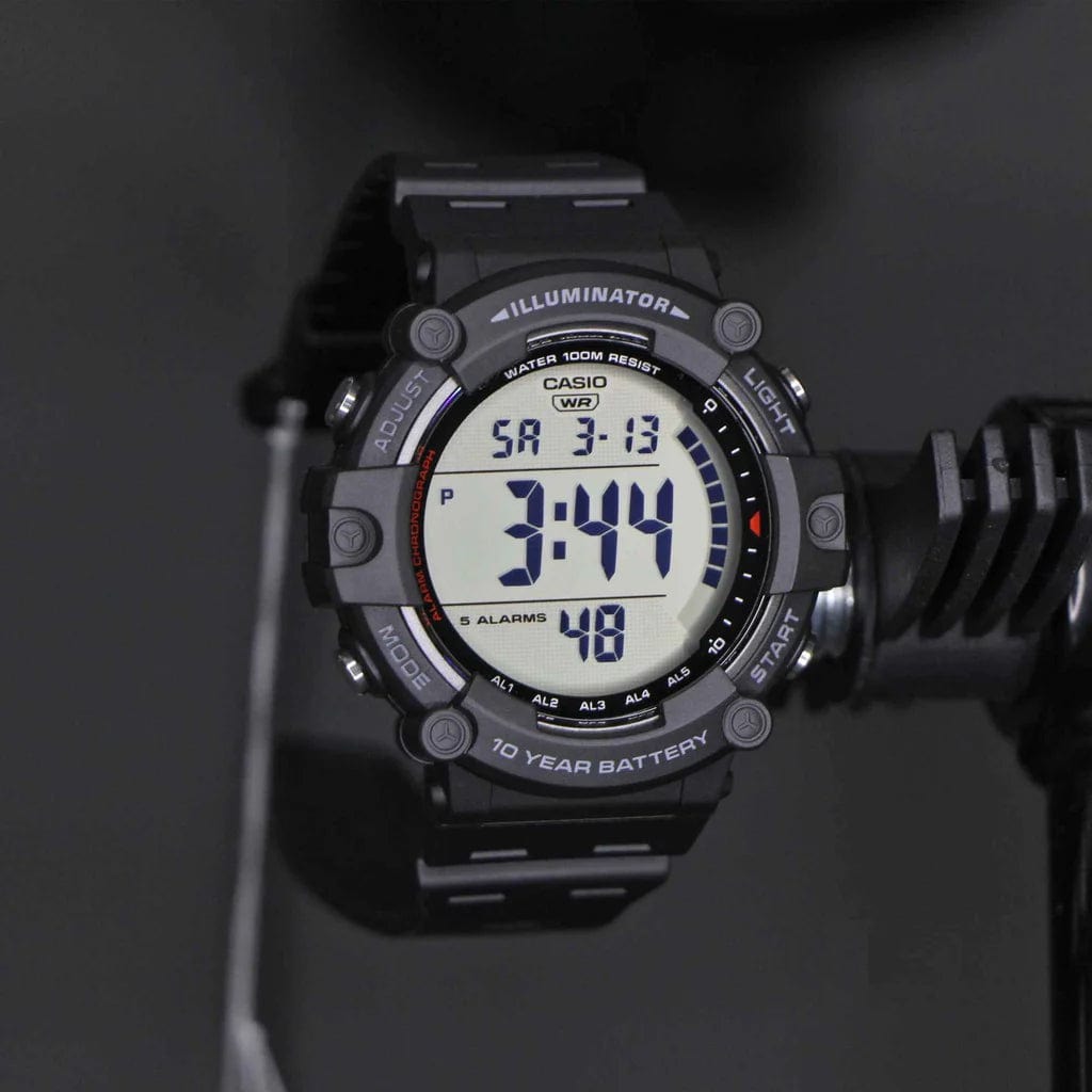 Casio ZEGAREK MĘSKI CASIO SPORT ILLUMINATOR AE-1500WH-1A