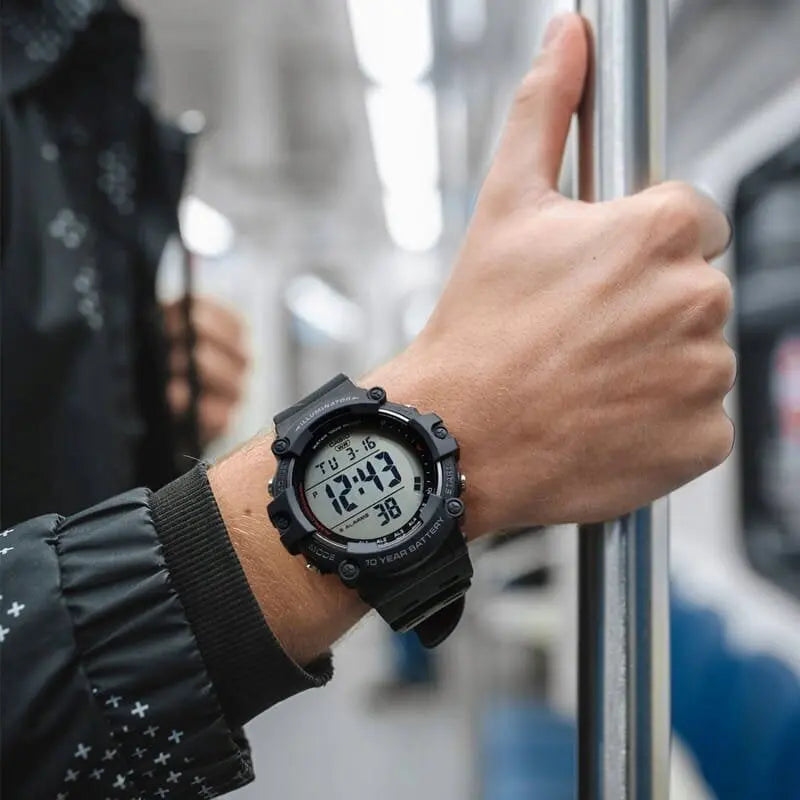 ZEGAREK MĘSKI CASIO SPORT ILLUMINATOR AE-1500WH-8B + BOX ZEGAREK MĘSKI CASIO SPORT ILLUMINATOR AE-1500WH-8B + BOX - Lorence 4549526297007