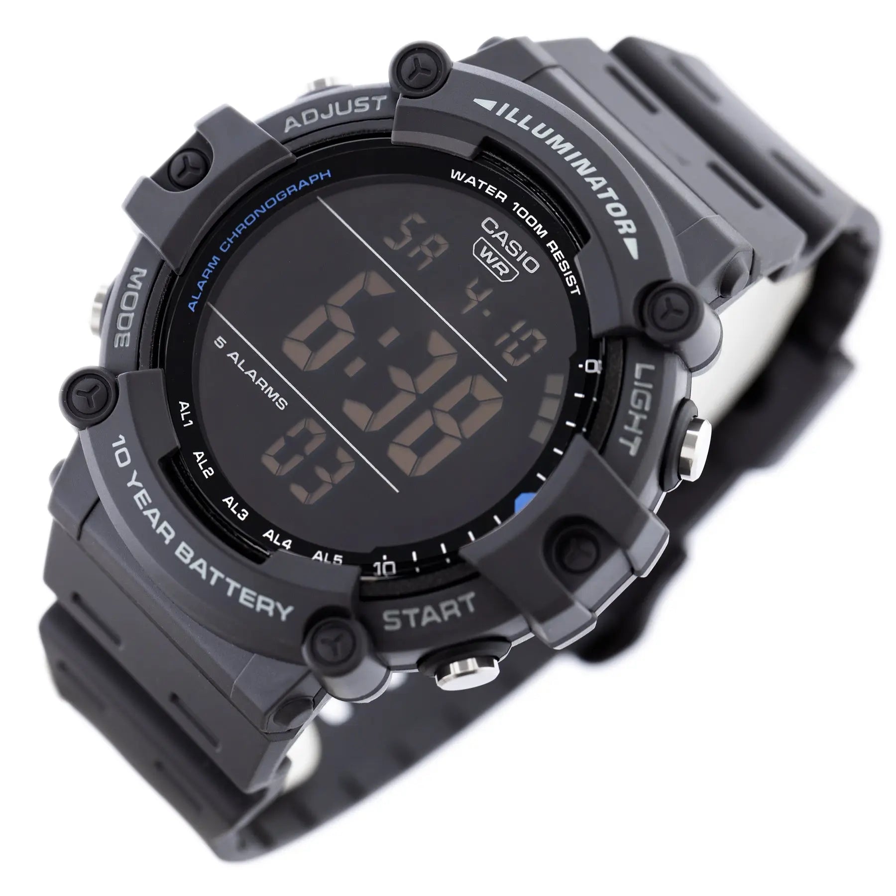ZEGAREK MĘSKI CASIO SPORT ILLUMINATOR AE-1500WH-8B + BOX ZEGAREK MĘSKI CASIO SPORT ILLUMINATOR AE-1500WH-8B + BOX - Lorence 4549526297007
