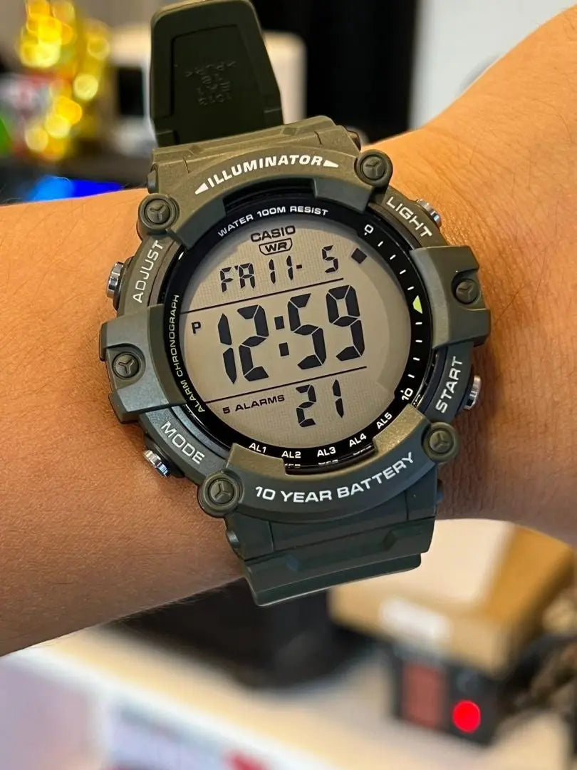 ZEGAREK MĘSKI CASIO SPORT ILLUMINATOR AE-1500WHX-3A + BOX ZEGAREK MĘSKI CASIO SPORT ILLUMINATOR AE-1500WHX-3A + BOX - Lorence 4549526324154