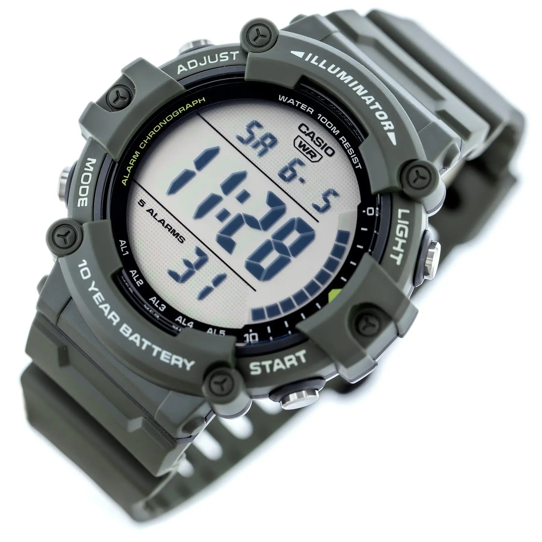ZEGAREK MĘSKI CASIO SPORT ILLUMINATOR AE-1500WHX-3A + BOX ZEGAREK MĘSKI CASIO SPORT ILLUMINATOR AE-1500WHX-3A + BOX - Lorence 4549526324154