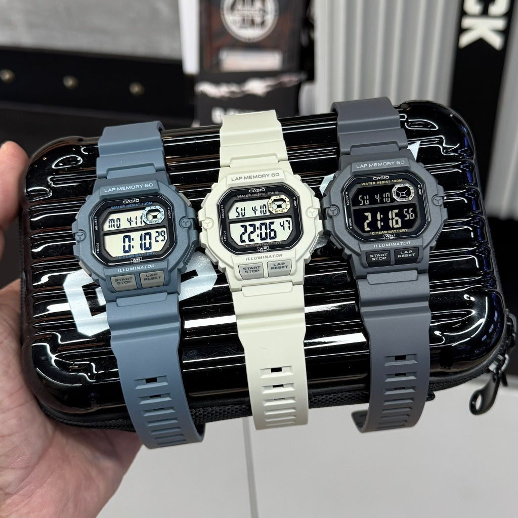 ZEGAREK MĘSKI CASIO Sports WS-1400H-8B + BOX (zd271e) ZEGAREK MĘSKI CASIO Sports WS-1400H-8B + BOX (zd271e) - Lorence 4549526394157
