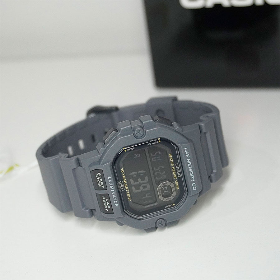 ZEGAREK MĘSKI CASIO Sports WS-1400H-8B + BOX (zd271e) ZEGAREK MĘSKI CASIO Sports WS-1400H-8B + BOX (zd271e) - Lorence 4549526394157