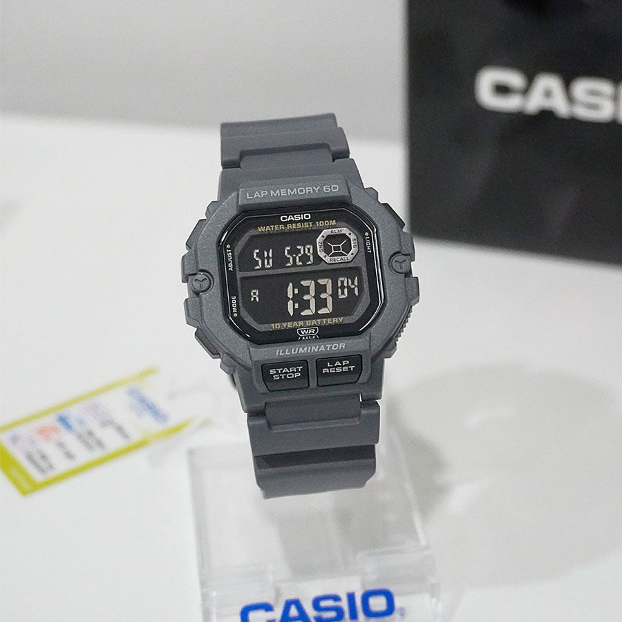 ZEGAREK MĘSKI CASIO Sports WS-1400H-8B + BOX (zd271e) ZEGAREK MĘSKI CASIO Sports WS-1400H-8B + BOX (zd271e) - Lorence 4549526394157