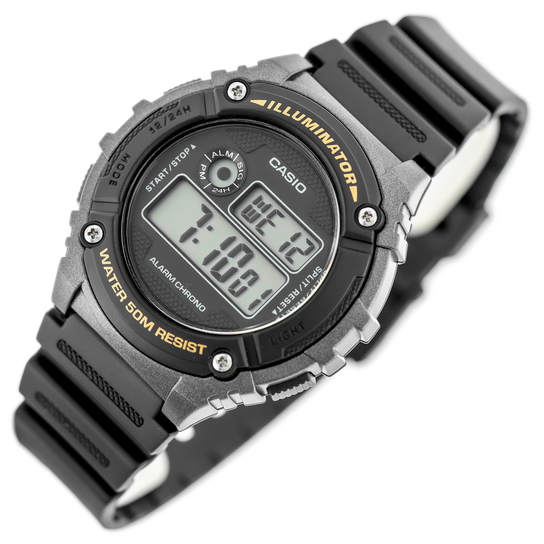 Zegarek Męski Casio W-216H-1BVDF + BOX Zegarek Męski Casio W-216H-1BVDF + BOX - Lorence 4971850999041