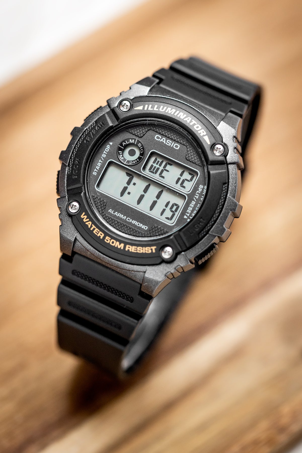 Zegarek Męski Casio W-216H-1BVDF + BOX Zegarek Męski Casio W-216H-1BVDF + BOX - Lorence 4971850999041