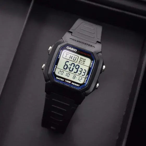 ZEGAREK MĘSKI CASIO W-800H-1A (zd100a) - KLASYKA + BOX ZEGAREK MĘSKI CASIO W-800H-1A (zd100a) - KLASYKA + BOX - Lorence 4971850437253