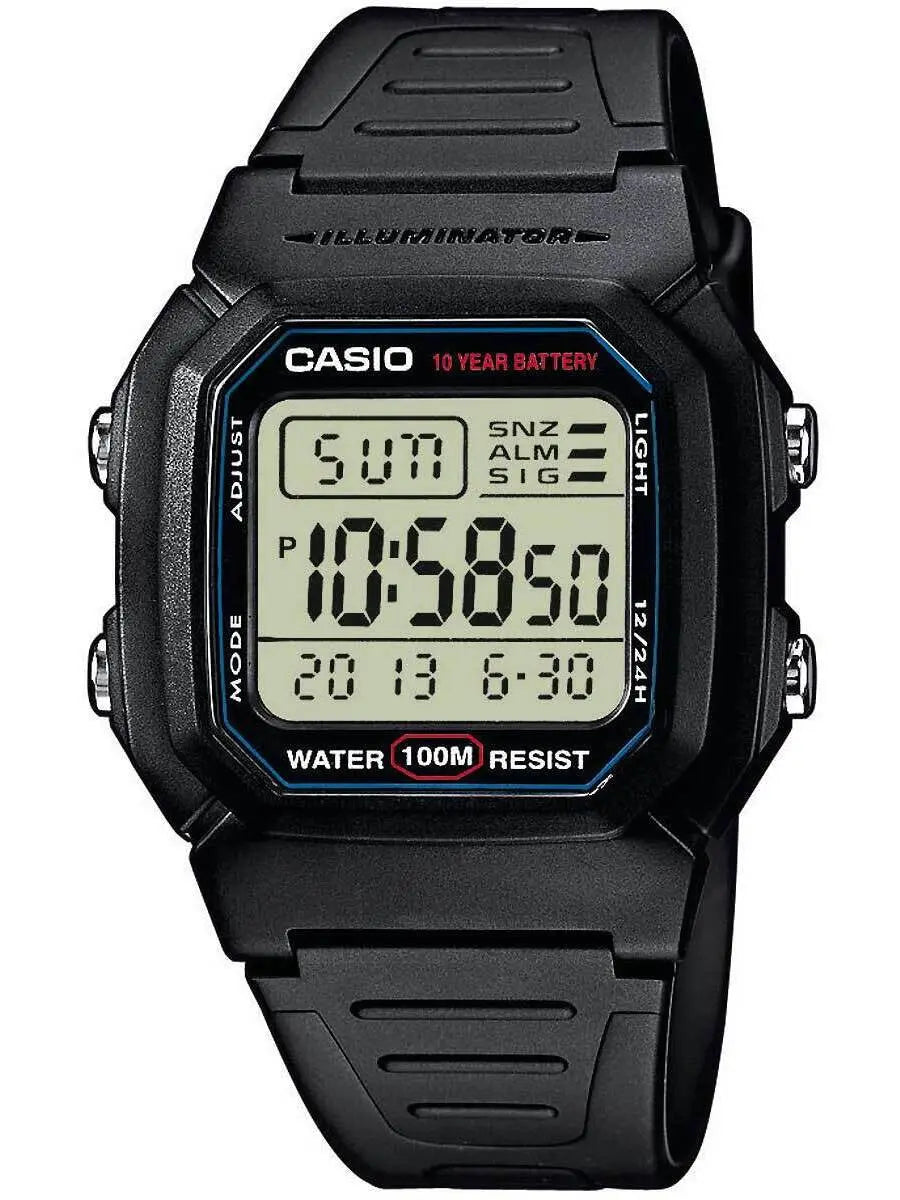 ZEGAREK MĘSKI CASIO W-800H-1A (zd100a) - KLASYKA + BOX ZEGAREK MĘSKI CASIO W-800H-1A (zd100a) - KLASYKA + BOX - Lorence 4971850437253