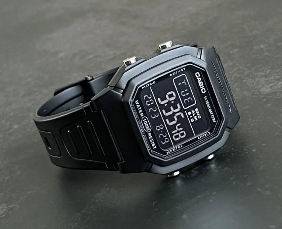 Casio ZEGAREK MĘSKI CASIO W-800H-1BVES KLASYKA