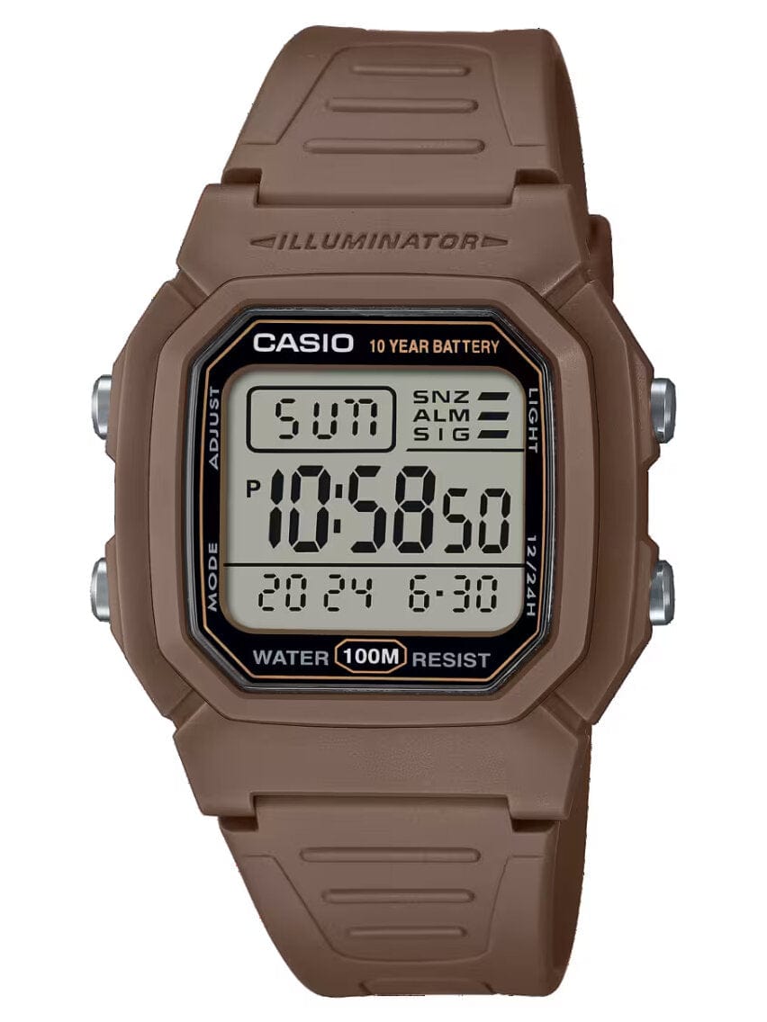 Casio ZEGAREK MĘSKI CASIO W-800H-5A KLASYKA