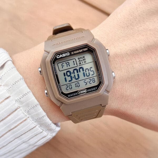 Casio ZEGAREK MĘSKI CASIO W-800H-5A KLASYKA