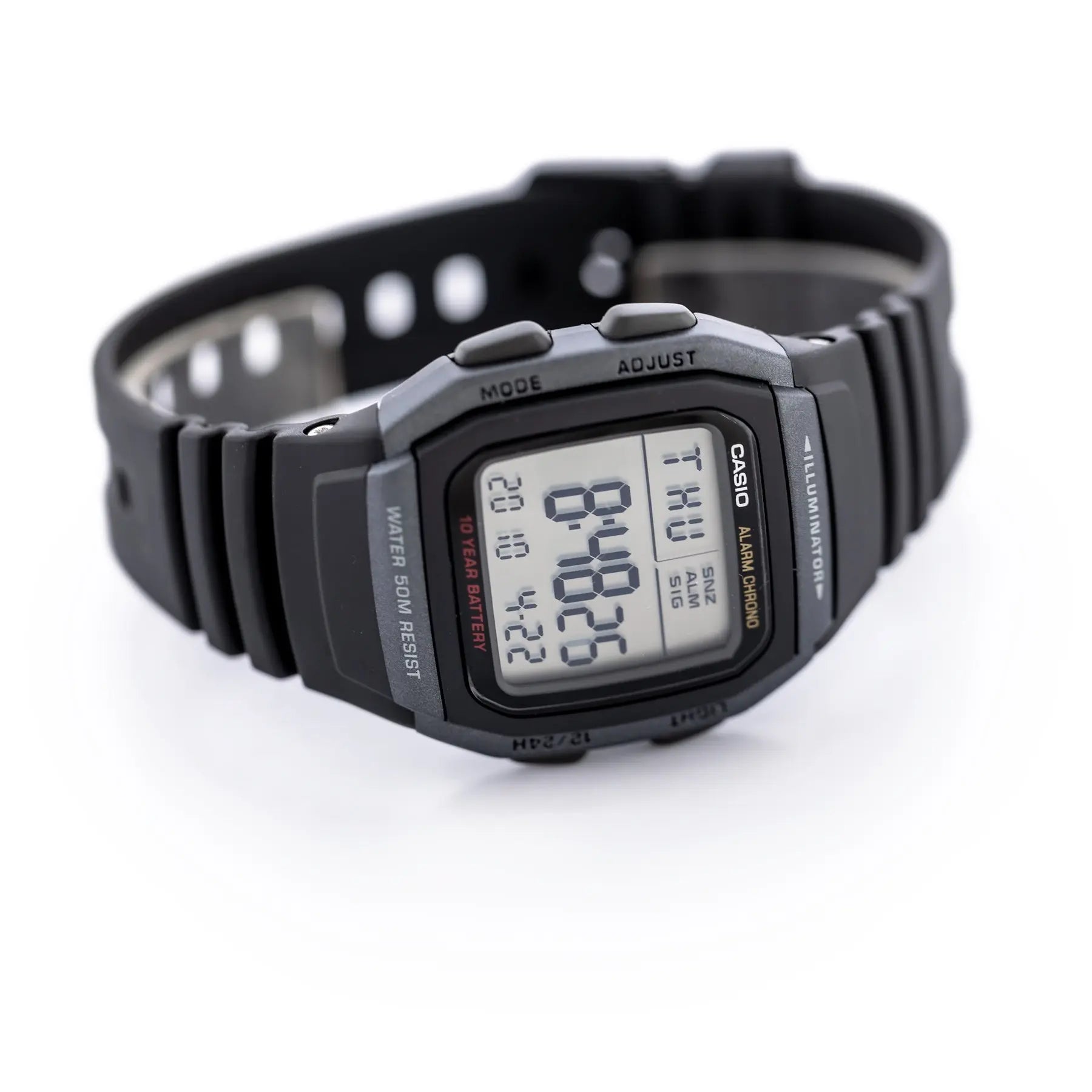 ZEGAREK MĘSKI CASIO W-96H-1B + BOX ZEGAREK MĘSKI CASIO W-96H-1B + BOX - Lorence 4971850802396