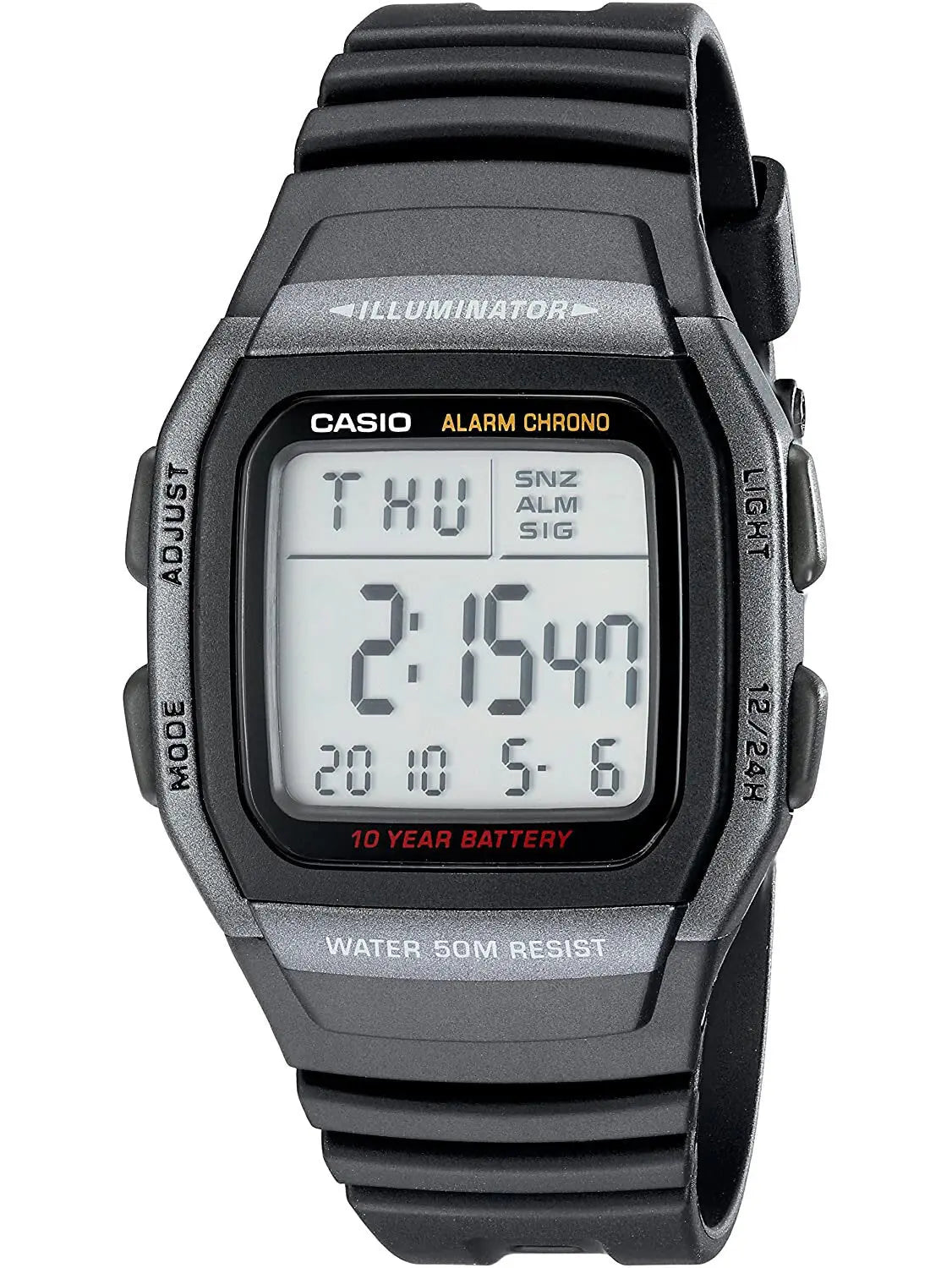 ZEGAREK MĘSKI CASIO W-96H-1B + BOX ZEGAREK MĘSKI CASIO W-96H-1B + BOX - Lorence 4971850802396