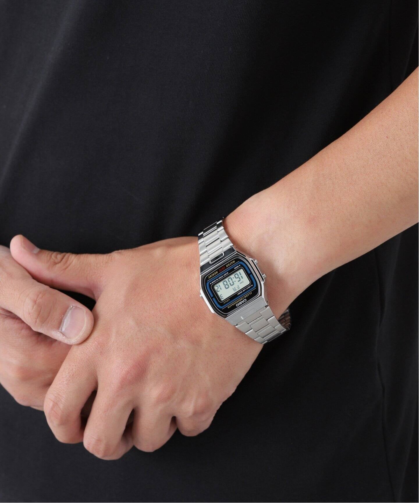 ZEGAREK UNISEX CASIO A164WA-1QJH - VINTAGE + BOX ZEGAREK UNISEX CASIO A164WA-1QJH - VINTAGE + BOX - Lorence 4549526295362
