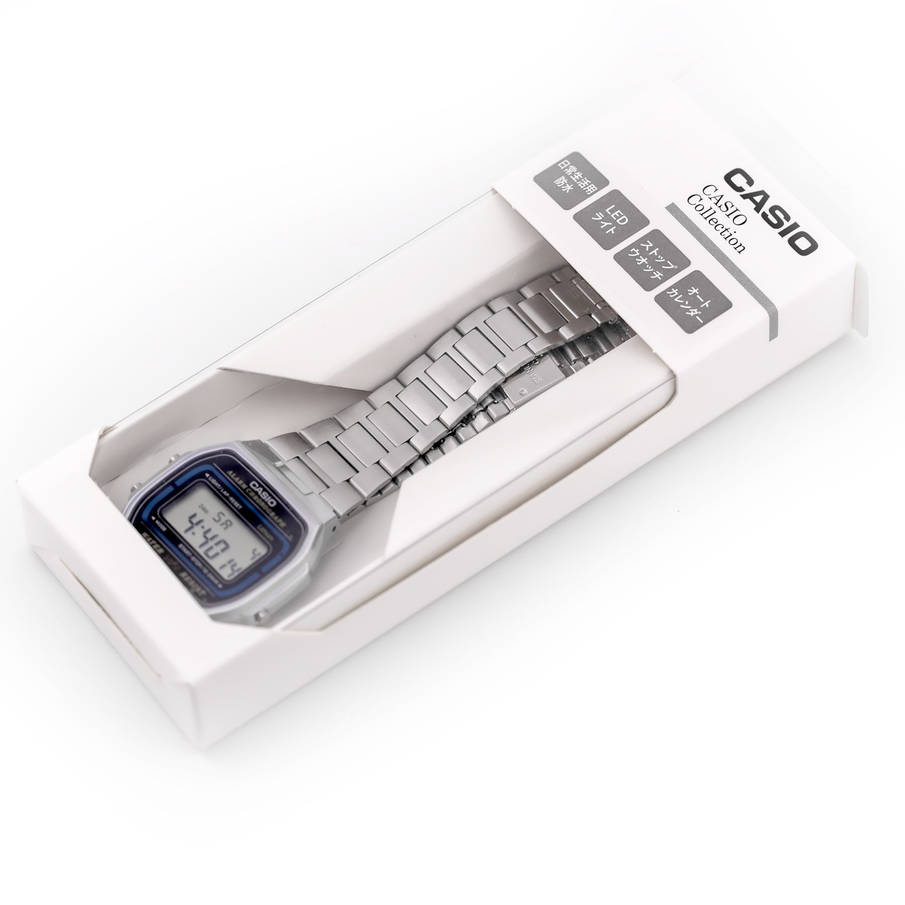 ZEGAREK UNISEX CASIO A164WA-1QJH - VINTAGE + BOX ZEGAREK UNISEX CASIO A164WA-1QJH - VINTAGE + BOX - Lorence 4549526295362