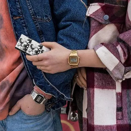 ZEGAREK UNISEX CASIO A168WG-9W (zd088b) - KLASYKA + BOX ZEGAREK UNISEX CASIO A168WG-9W (zd088b) - KLASYKA + BOX - Lorence 4971850433613