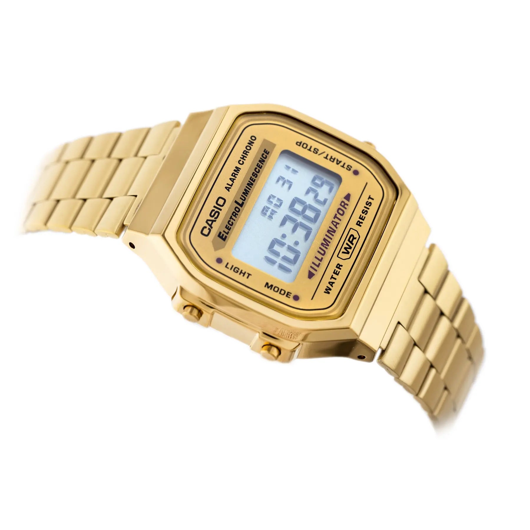 ZEGAREK UNISEX CASIO A168WG-9W (zd088b) - KLASYKA + BOX ZEGAREK UNISEX CASIO A168WG-9W (zd088b) - KLASYKA + BOX - Lorence 4971850433613