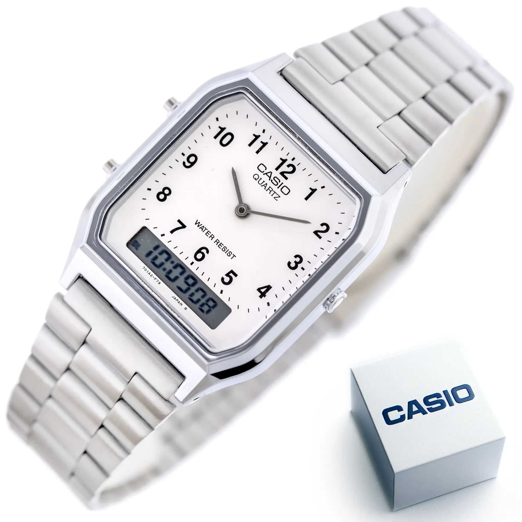 Zegarek Unisex Casio Collection AQ-230A-7B + BOX Zegarek Unisex Casio Collection AQ-230A-7B + BOX - Lorence 4971850437604