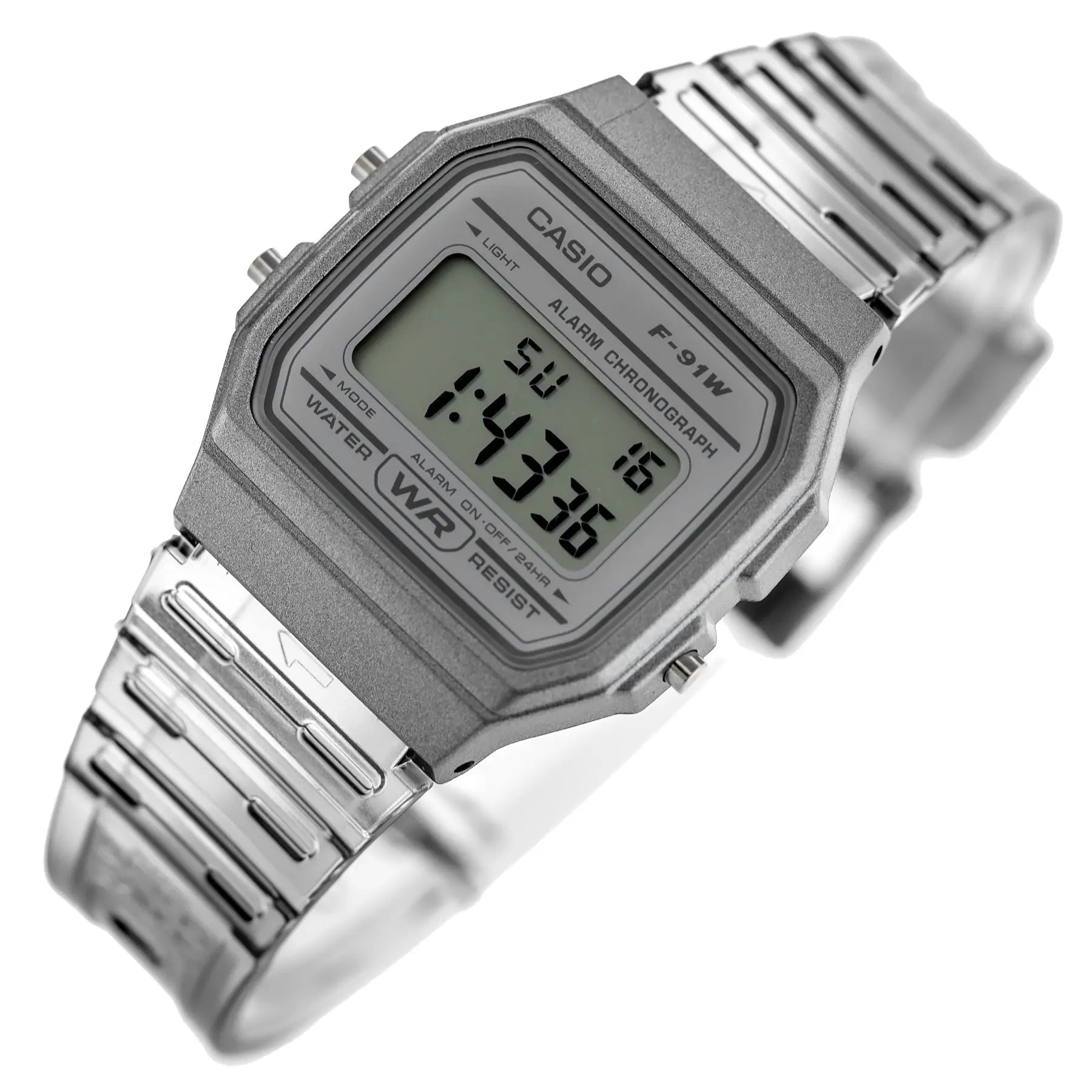 Zegarek Unisex Casio Retro Vintage F-91WS-8DF(zd648d) Zegarek Unisex Casio Retro Vintage F-91WS-8DF(zd648d) - Lorence 4549526261152