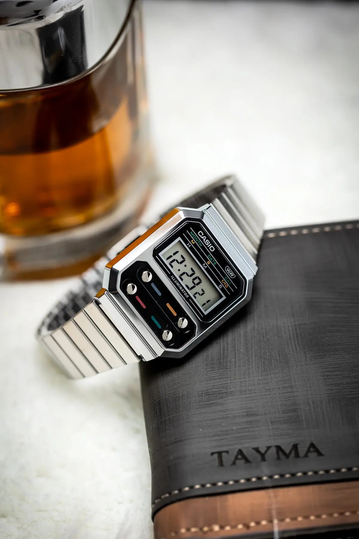 ZEGAREK UNISEX CASIO VINTAGE A100WE-1AEF (zd167a) + BOX ZEGAREK UNISEX CASIO VINTAGE A100WE-1AEF (zd167a) + BOX - Lorence 4549526305917