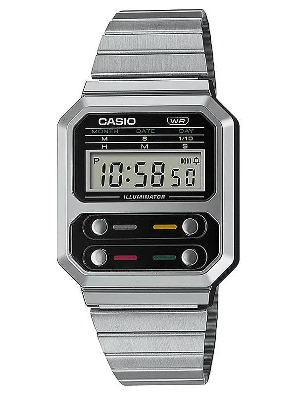 ZEGAREK UNISEX CASIO VINTAGE A100WE-1AEF (zd167a) + BOX ZEGAREK UNISEX CASIO VINTAGE A100WE-1AEF (zd167a) + BOX - Lorence 4549526305917