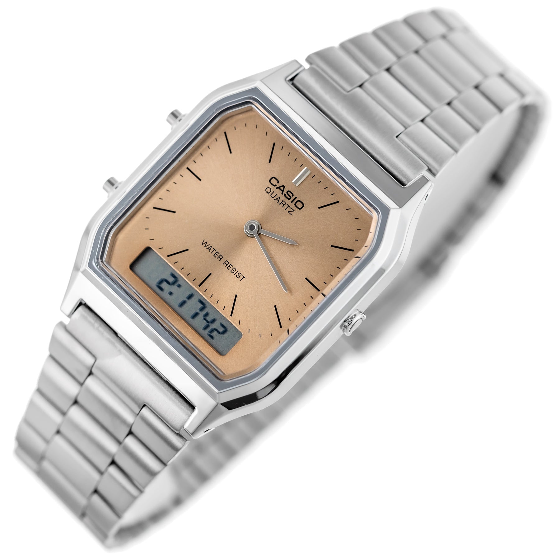 ZEGAREK UNISEX CASIO Vintage  AQ-230A-4AMQYDF + BOX ZEGAREK UNISEX CASIO Vintage  AQ-230A-4AMQYDF + BOX - Lorence 4549526390616